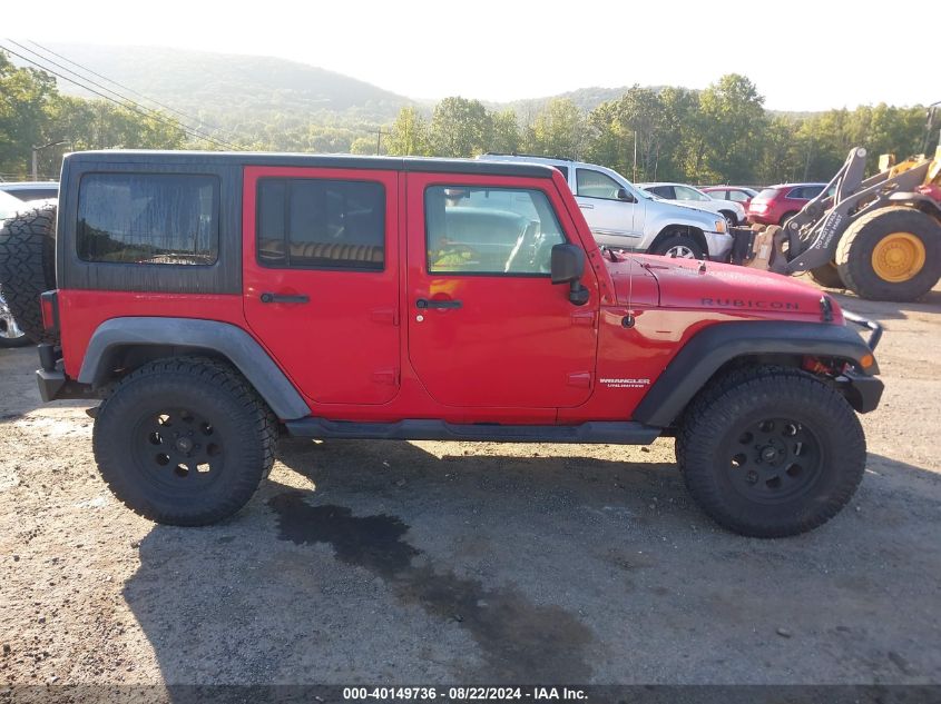 2012 Jeep Wrangler Unlimited Rubicon VIN: 1C4BJWFG7CL124721 Lot: 40149736