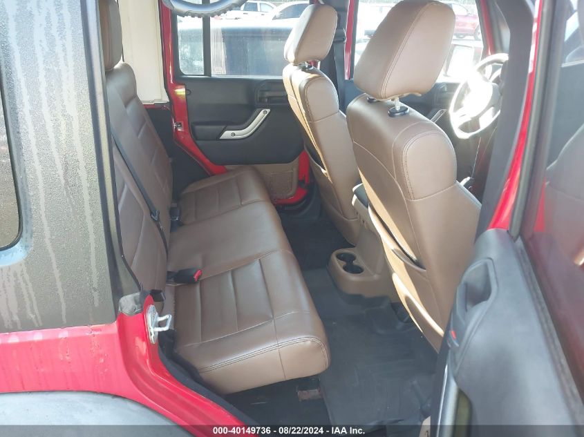 2012 Jeep Wrangler Unlimited Rubicon VIN: 1C4BJWFG7CL124721 Lot: 40149736