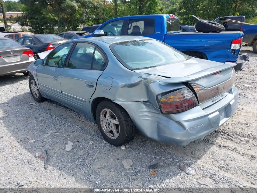 2003 Pontiac Bonneville Se VIN: 1G2HX52K134166975 Lot: 40149764