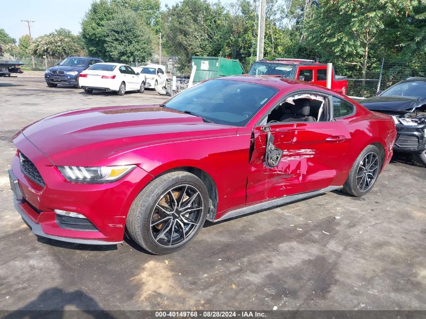 VIN 1FA6P8AM9H5265641 2017 Ford Mustang, V6 no.2