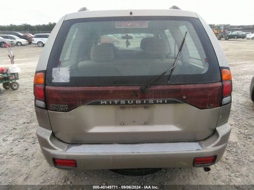 2004 Mitsubishi Montero Sport Ls VIN: JA4LS21R34J003291 Lot: 40149771