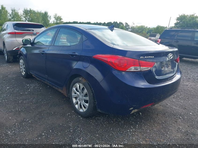 2012 Hyundai Elantra Gls/Limited VIN: 5NPDH4AE5CH064084 Lot: 40149790