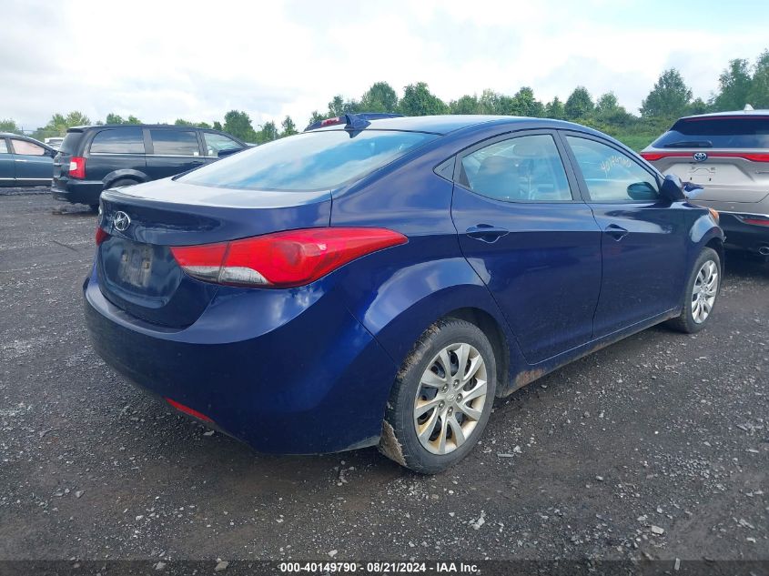 2012 Hyundai Elantra Gls/Limited VIN: 5NPDH4AE5CH064084 Lot: 40149790