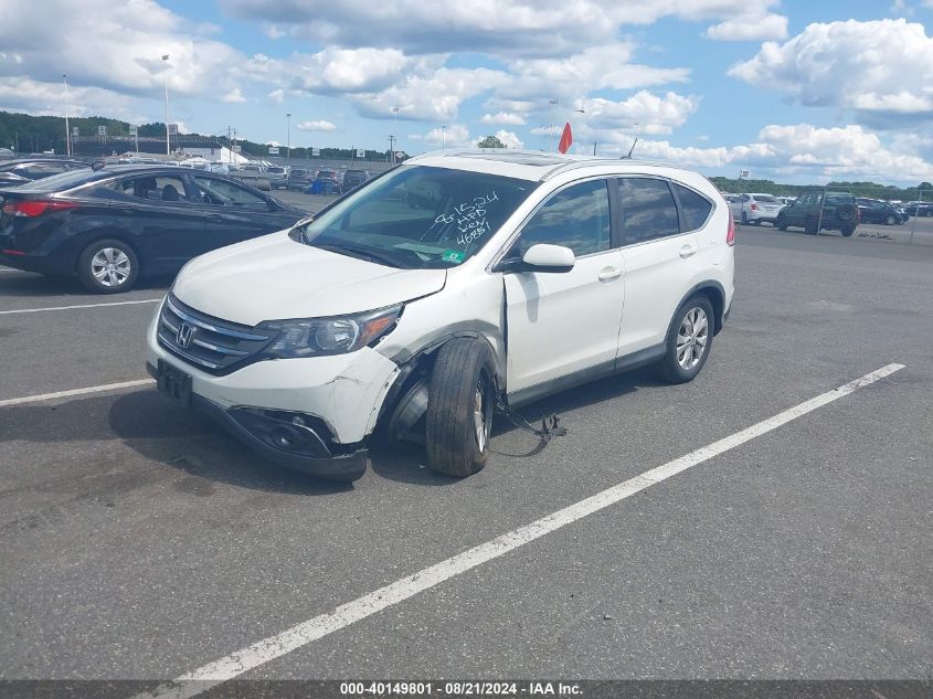 2014 Honda Cr-V Exl VIN: 5J6RM4H77EL046851 Lot: 40149801