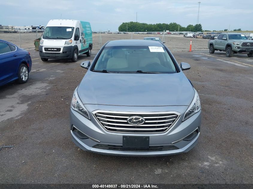 2017 Hyundai Sonata Se VIN: 5NPE24AF0HH443113 Lot: 40149837