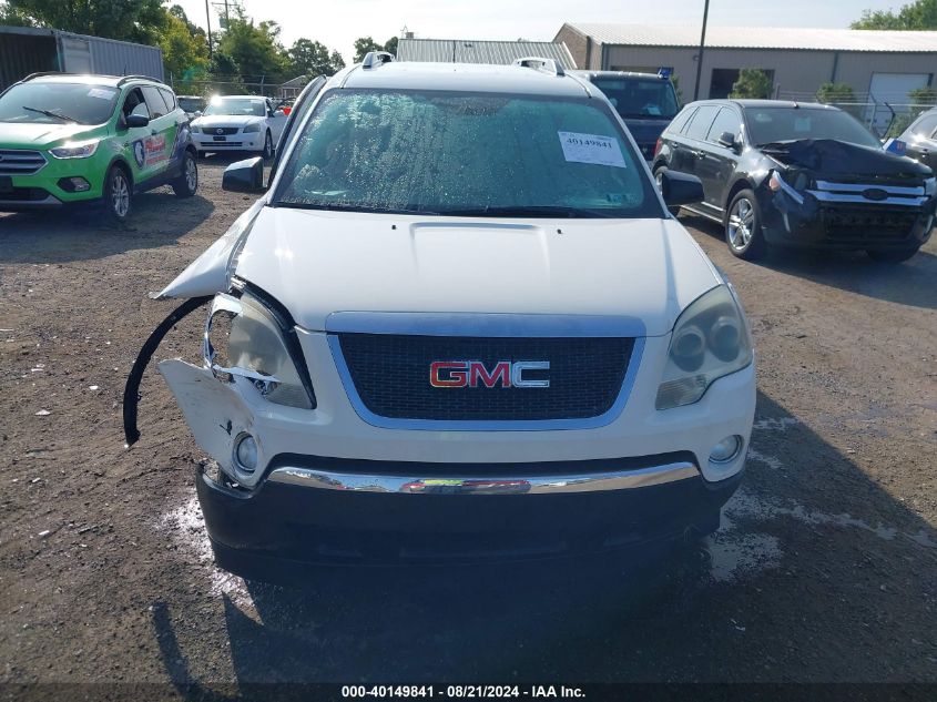 1GKLRLED0AJ241654 2010 GMC Acadia Sle