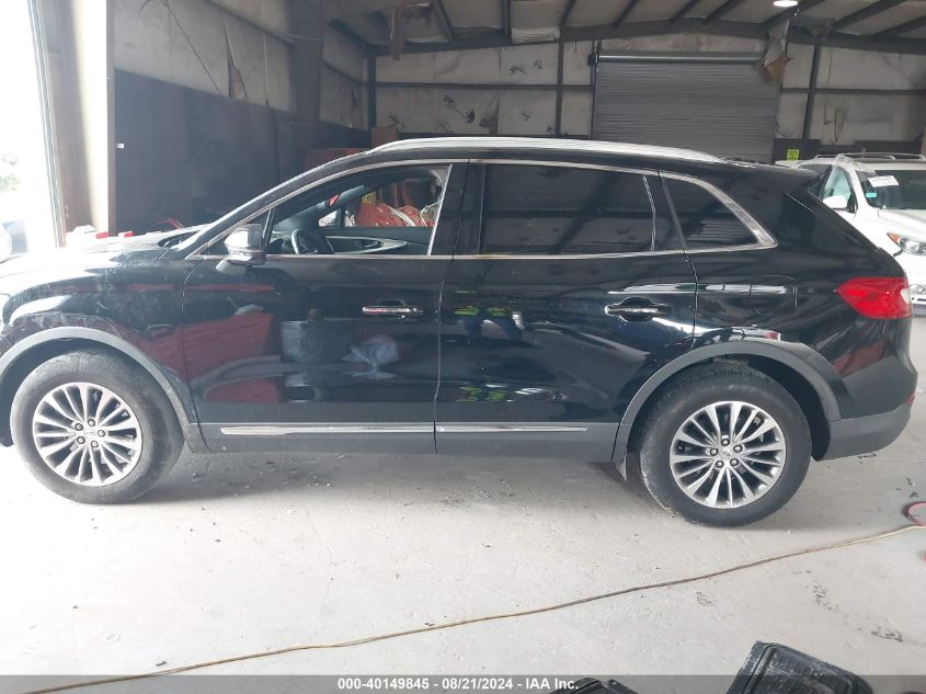 2016 Lincoln Mkx Select VIN: 2LMTJ8KP4GBL27304 Lot: 40149845