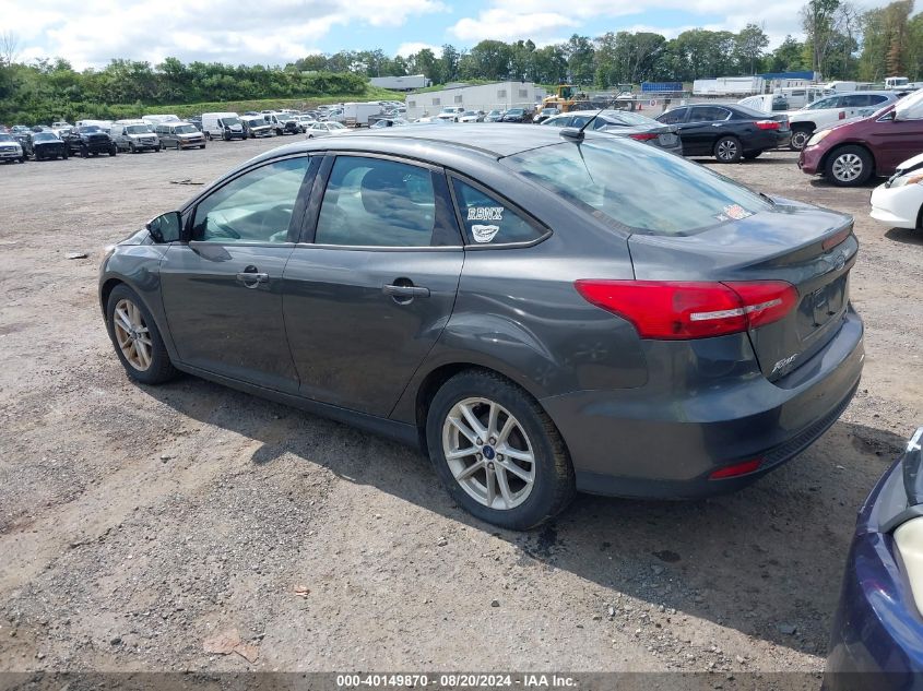 2015 Ford Focus Se VIN: 1FADP3F25FL201512 Lot: 40149870