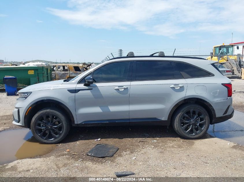 2022 Kia Sorento Sx VIN: 5XYRKDLF6NG141522 Lot: 40149874