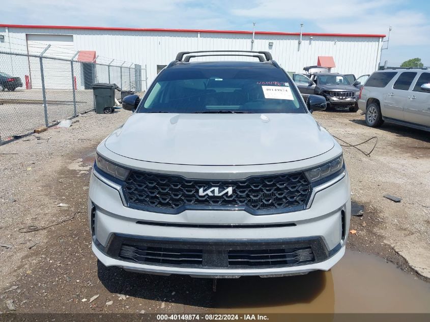 5XYRKDLF6NG141522 2022 Kia Sorento Sx