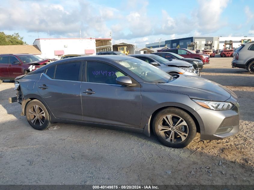 2020 Nissan Sentra Sv VIN: 3N1AB8CVXLY213667 Lot: 40149875