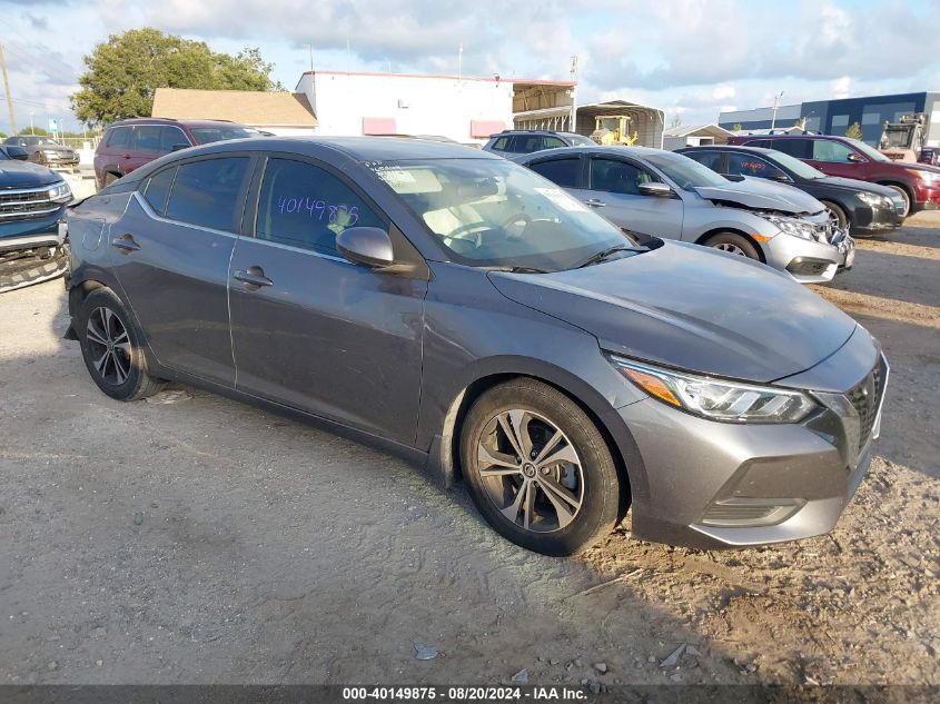 2020 Nissan Sentra Sv VIN: 3N1AB8CVXLY213667 Lot: 40149875