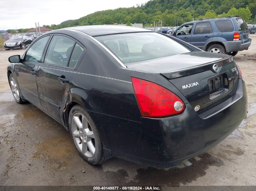 2004 Nissan Maxima 3.5 Se VIN: 1N4BA41E34C863151 Lot: 40149877