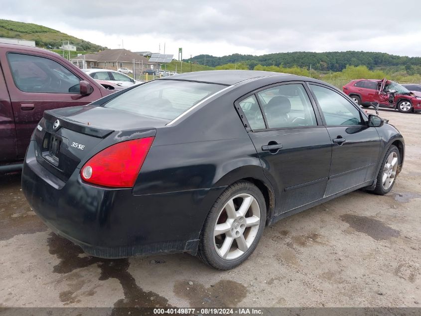 2004 Nissan Maxima 3.5 Se VIN: 1N4BA41E34C863151 Lot: 40149877