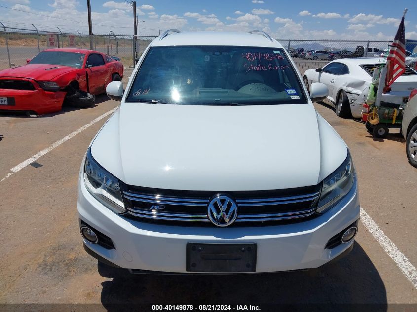 2016 Volkswagen Tiguan S/Se/Sel/R-Line VIN: WVGAV7AX9GW087281 Lot: 40149878