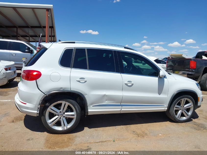 2016 Volkswagen Tiguan S/Se/Sel/R-Line VIN: WVGAV7AX9GW087281 Lot: 40149878