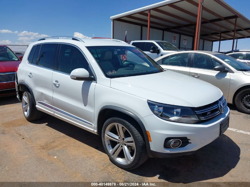 2016 Volkswagen Tiguan S/Se/Sel/R-Line VIN: WVGAV7AX9GW087281 Lot: 40149878