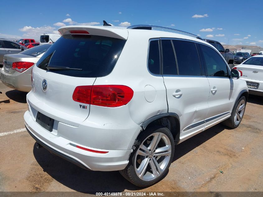 2016 Volkswagen Tiguan S/Se/Sel/R-Line VIN: WVGAV7AX9GW087281 Lot: 40149878