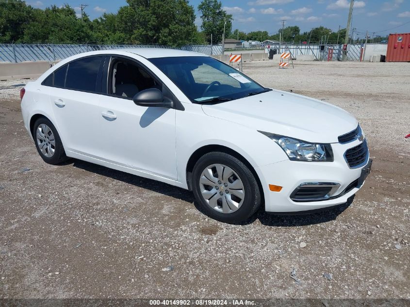 2015 Chevrolet Cruze Ls Manual VIN: 1G1PB5SH7F7264401 Lot: 40149902