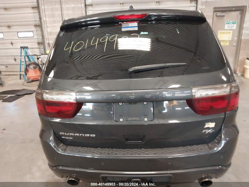 2011 Dodge Durango R/T VIN: 1D4SE6GT7BC688175 Lot: 40149903