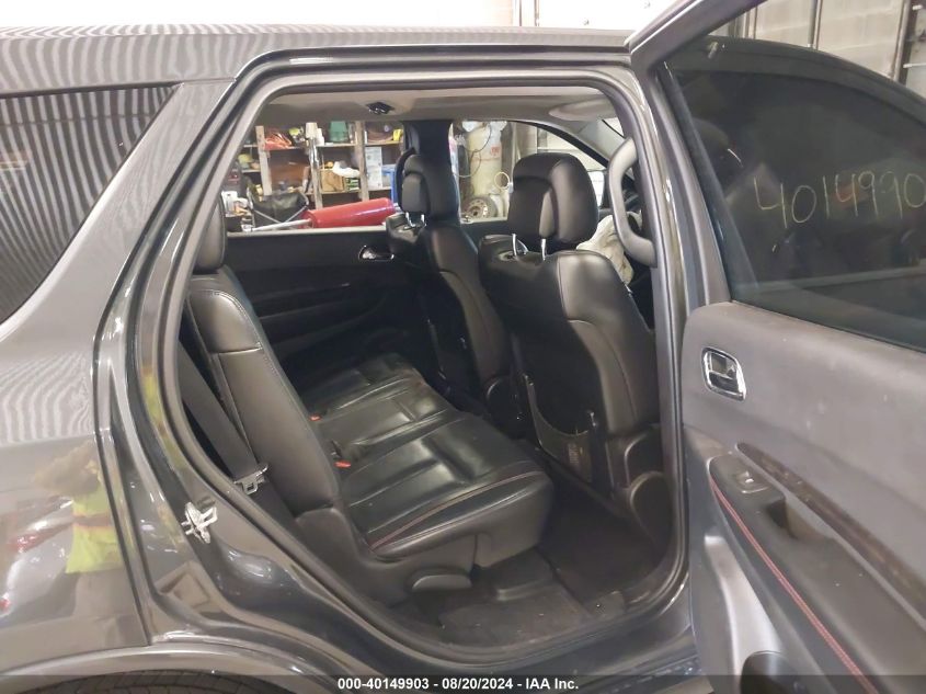 2011 Dodge Durango R/T VIN: 1D4SE6GT7BC688175 Lot: 40149903