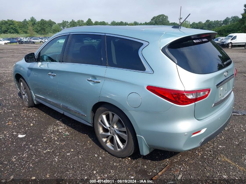 2013 Infiniti Jx35 VIN: 5N1AL0MM7DC336141 Lot: 40149911