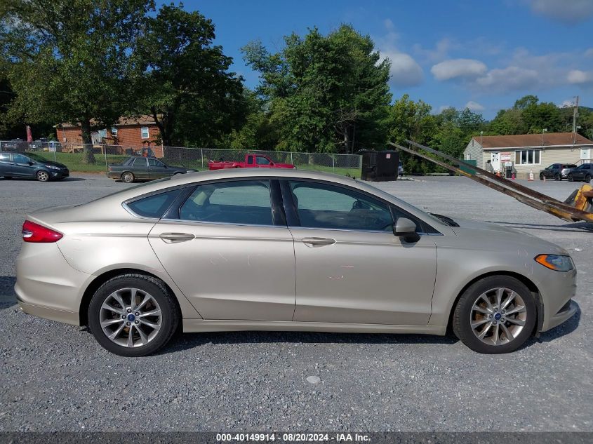 2017 FORD FUSION SE - 3FA6P0HD6HR193723