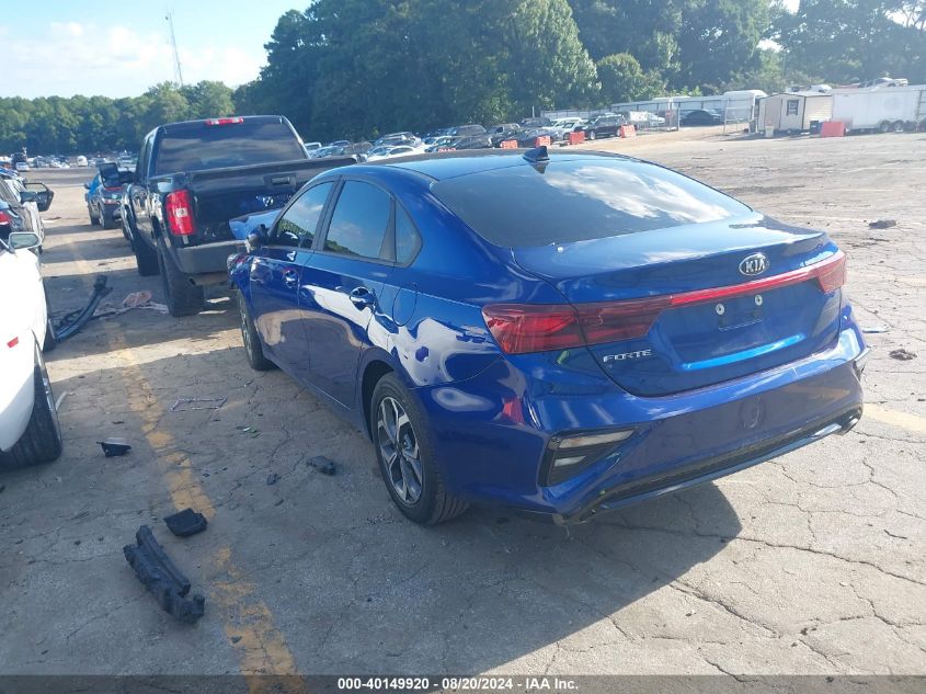 2020 Kia Forte Fe/Lxs VIN: 3KPF24ADXLE141635 Lot: 40149920