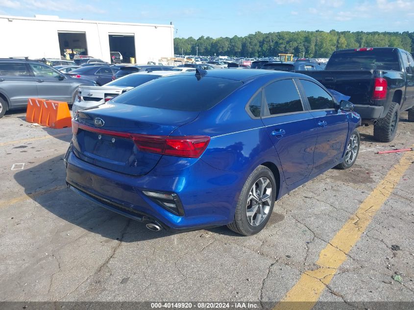 2020 Kia Forte Fe/Lxs VIN: 3KPF24ADXLE141635 Lot: 40149920