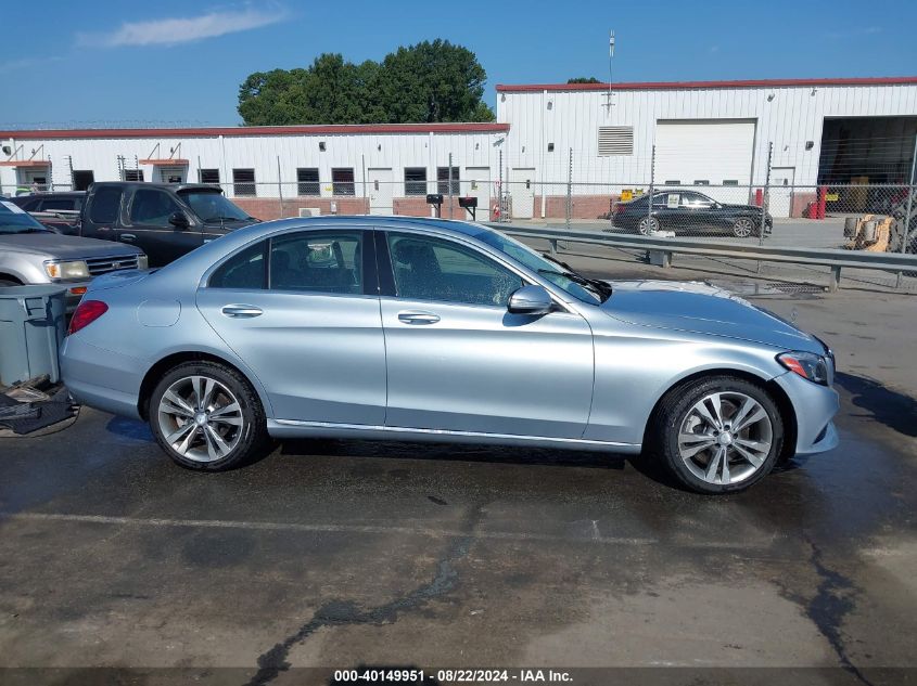 2015 Mercedes-Benz C 300 4Matic/Luxury 4Matic/Sport 4Matic VIN: 55SWF4KB7FU059103 Lot: 40149951