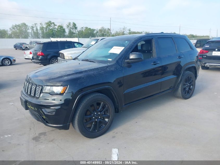 VIN 1C4RJEAG8HC736322 2017 JEEP GRAND CHEROKEE ALTITUDE 4X2