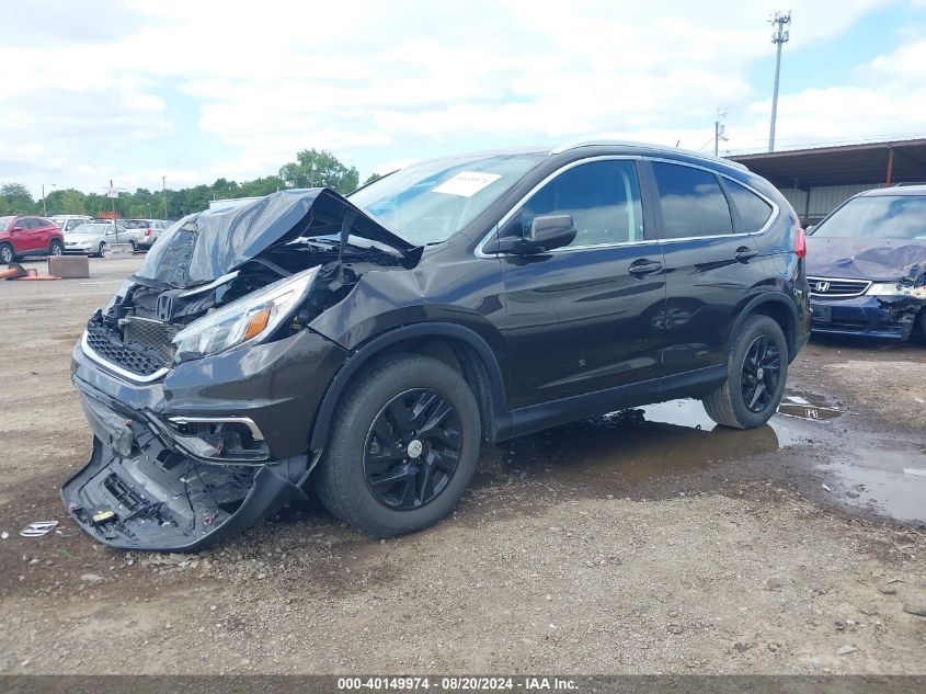 2016 Honda Cr-V Ex-L VIN: 2HKRM4H72GH609169 Lot: 40149974