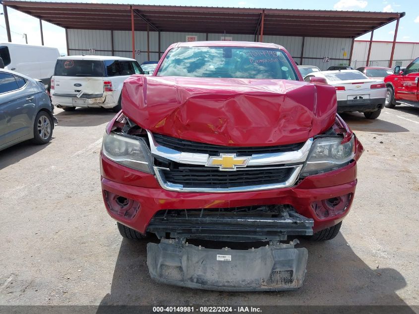 2019 Chevrolet Colorado Lt VIN: 1GCGSCEAXK1190186 Lot: 40149981