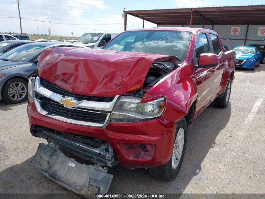 2019 Chevrolet Colorado Lt VIN: 1GCGSCEAXK1190186 Lot: 40149981