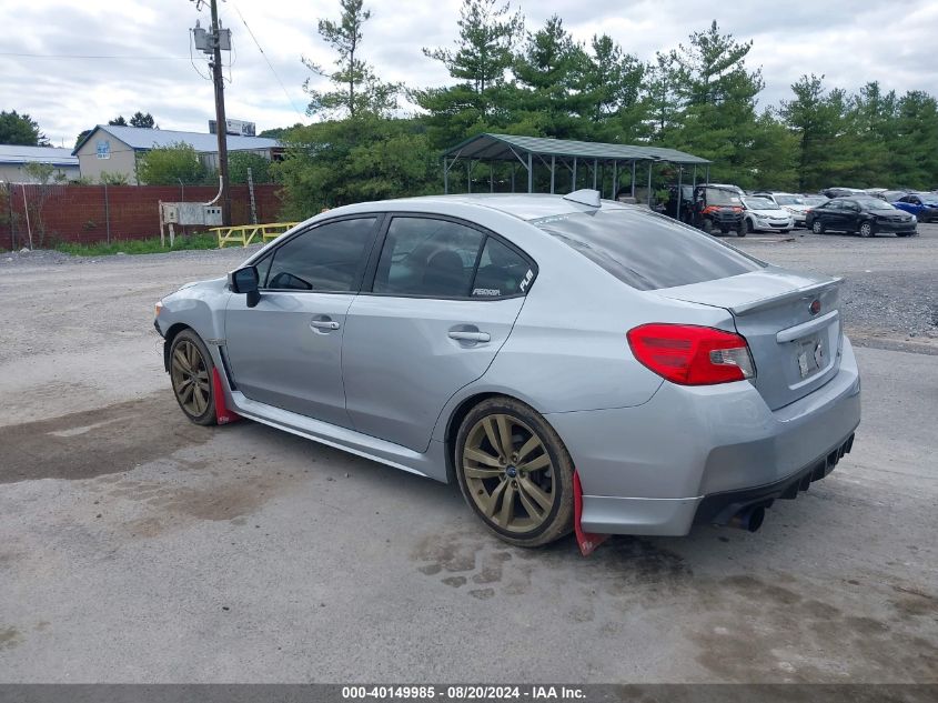 2016 Subaru Wrx Premium VIN: JF1VA1E6XG8802627 Lot: 40149985