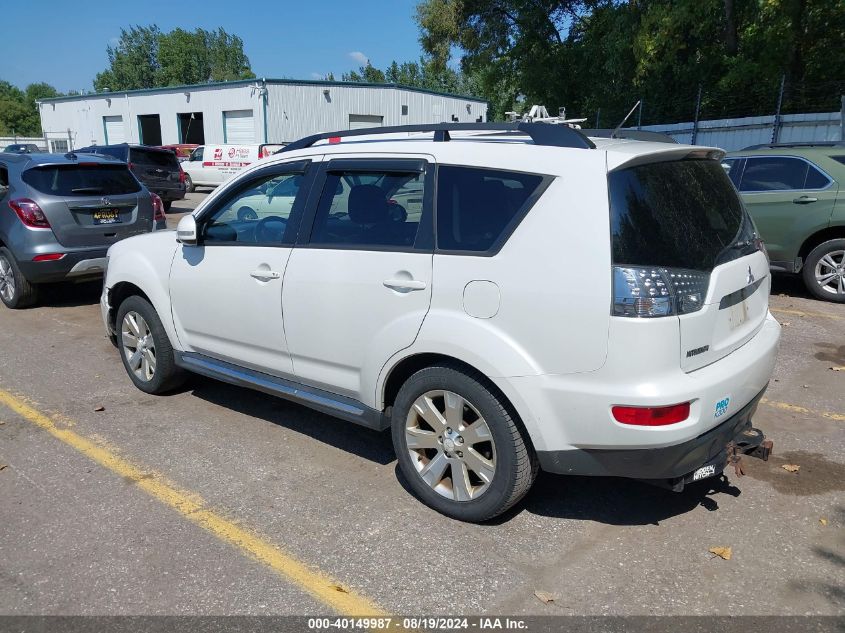 2011 Mitsubishi Outlander Se VIN: JA4JT3AWXBU027633 Lot: 40149987