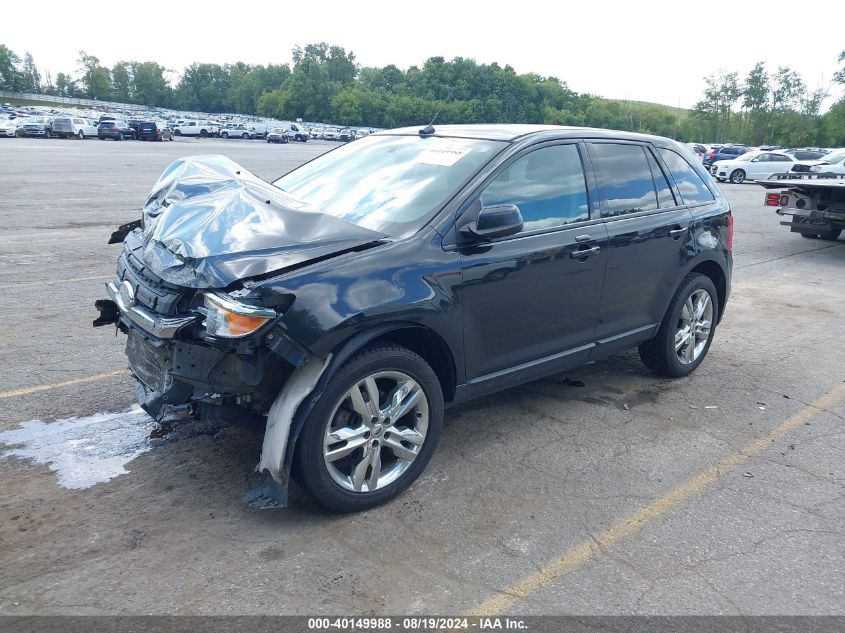 2014 Ford Edge Sel VIN: 2FMDK4JC3EBA59654 Lot: 40149988