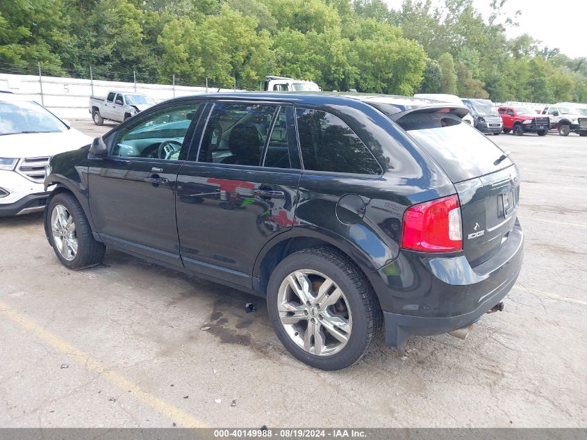 2014 Ford Edge Sel VIN: 2FMDK4JC3EBA59654 Lot: 40149988