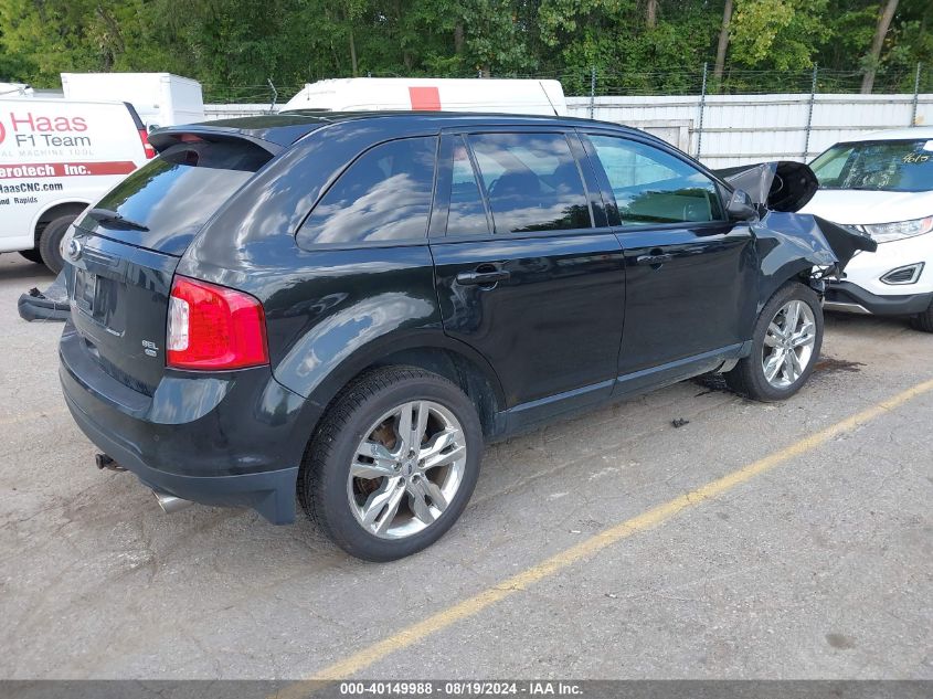 2014 Ford Edge Sel VIN: 2FMDK4JC3EBA59654 Lot: 40149988