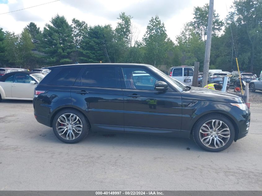 2016 Land Rover Range Rover Sport 5.0L V8 Supercharged/5.0L V8 Supercharged Dynamic VIN: SALWR2EF7GA561379 Lot: 40149997