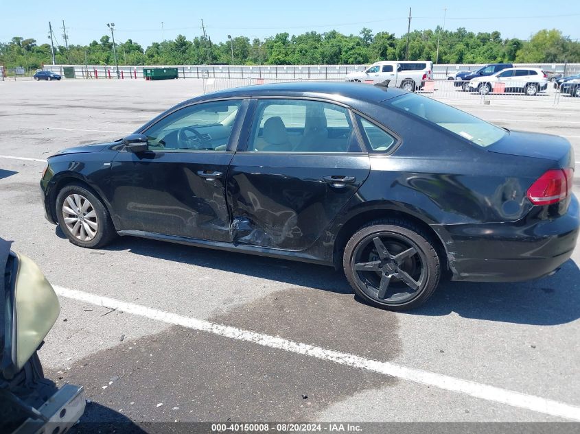 2014 Volkswagen Passat 1.8T Wolfsburg Edition VIN: 1VWAS7A33EC119597 Lot: 40150008