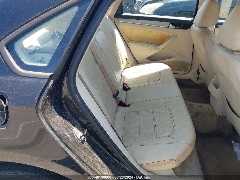 2014 Volkswagen Passat 1.8T Wolfsburg Edition VIN: 1VWAS7A33EC119597 Lot: 40150008