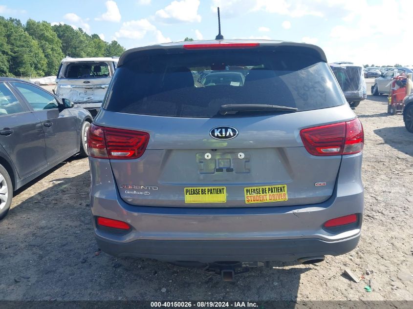 2020 Kia Sorento 2.4L Lx VIN: 5XYPG4A35LG639192 Lot: 40150026