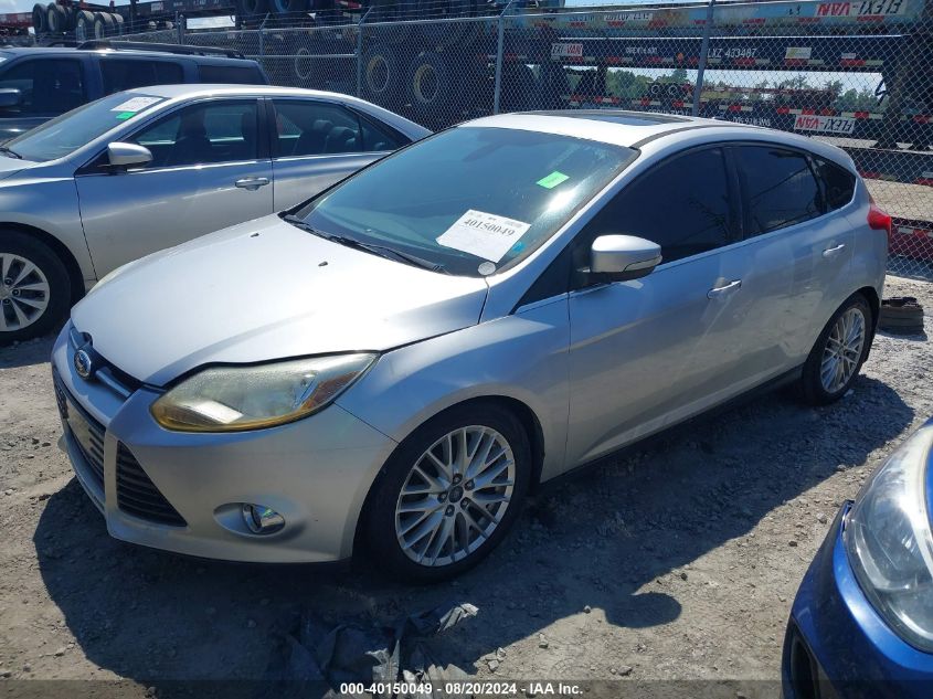 2012 Ford Focus Sel VIN: 1FAHP3M28CL453383 Lot: 40150049