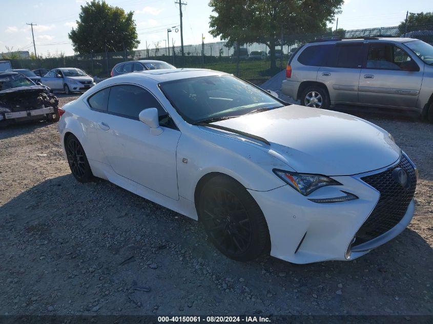 2016 Lexus Rc 350 350 VIN: JTHHE5BC6G5014537 Lot: 40150061