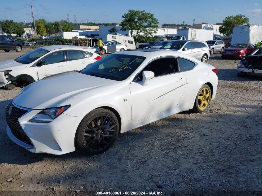 2016 Lexus Rc 350 350 VIN: JTHHE5BC6G5014537 Lot: 40150061