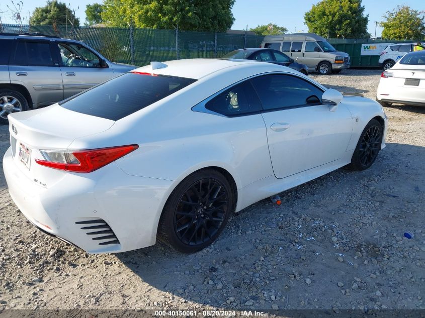 2016 Lexus Rc 350 350 VIN: JTHHE5BC6G5014537 Lot: 40150061