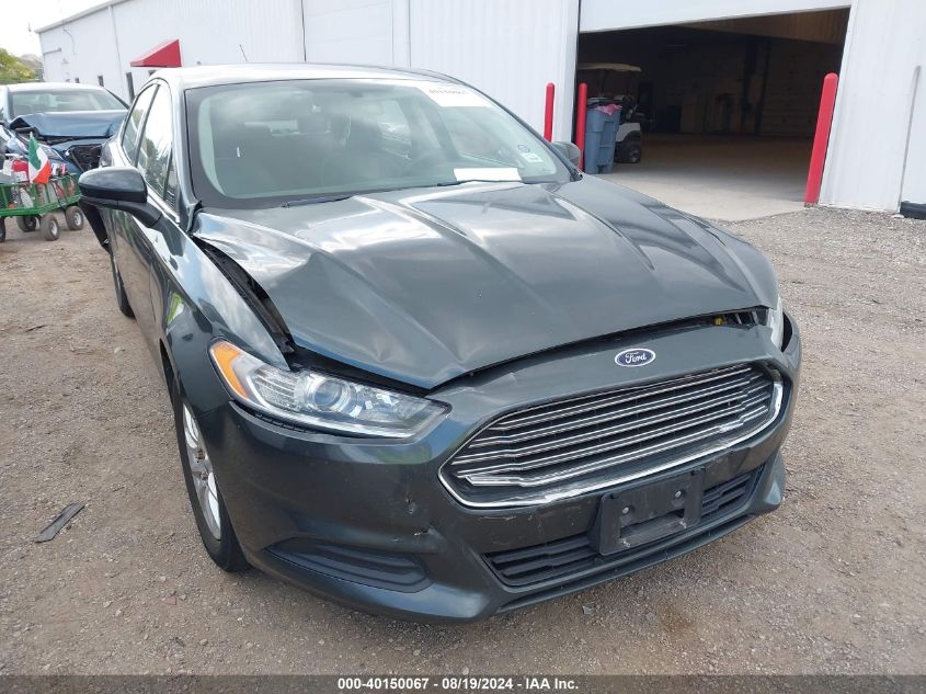 2015 Ford Fusion S VIN: 3FA6P0G74FR235637 Lot: 40150067