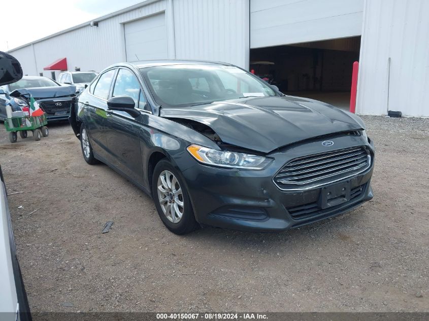 2015 Ford Fusion S VIN: 3FA6P0G74FR235637 Lot: 40150067