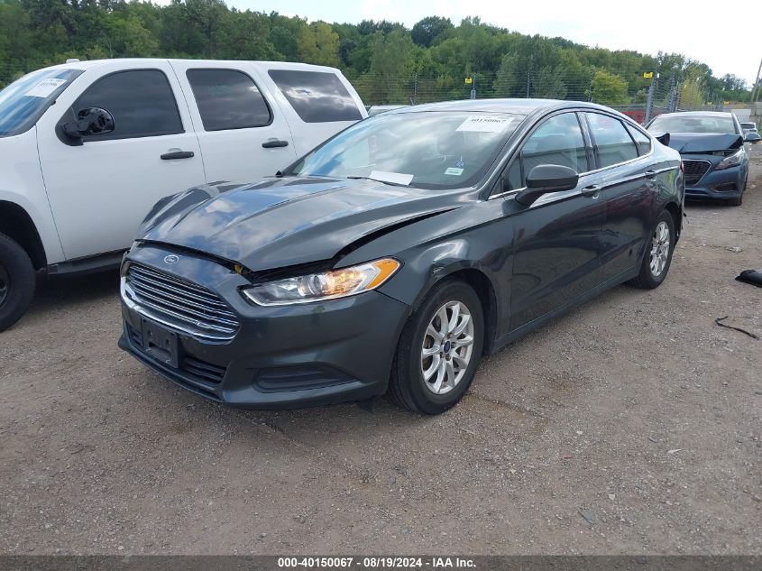 2015 Ford Fusion S VIN: 3FA6P0G74FR235637 Lot: 40150067